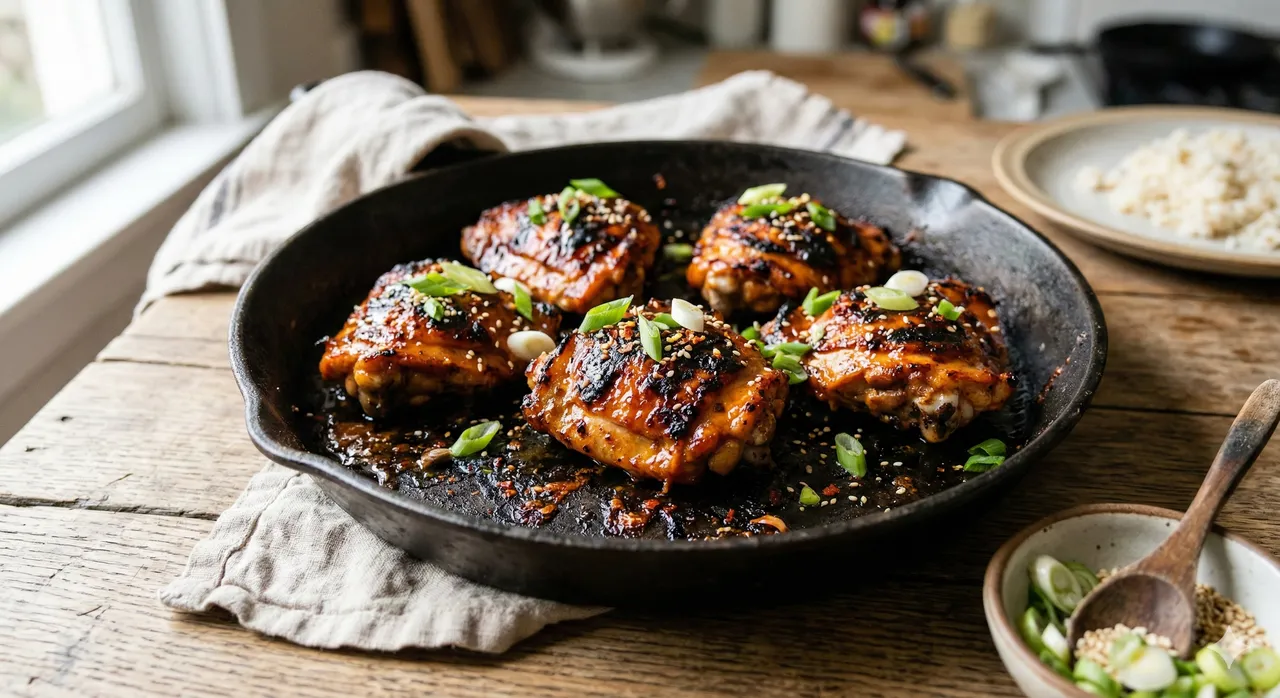 Gochujang Chicken Thighs